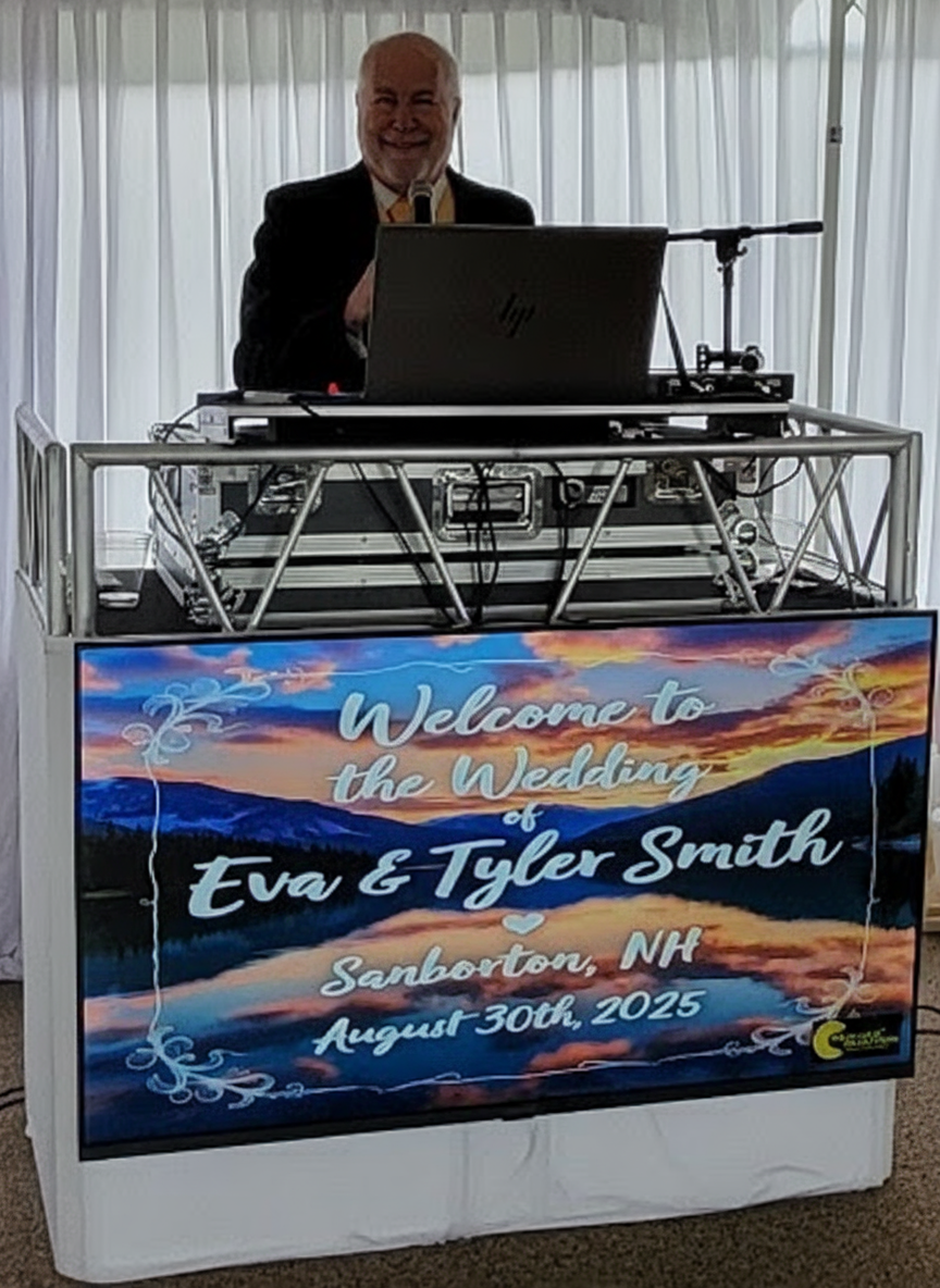 Solid Gold Productions DJ Services serving NH, MA, RI, ME, VT, and CT